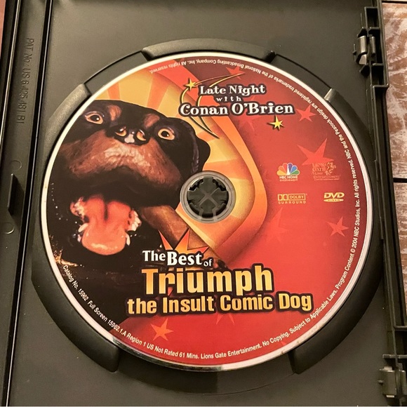 3/$15 u pick dvds📀or 1 for $10~ 🤪😂triumph the insult comic dog🐾 - Picture 2 of 8